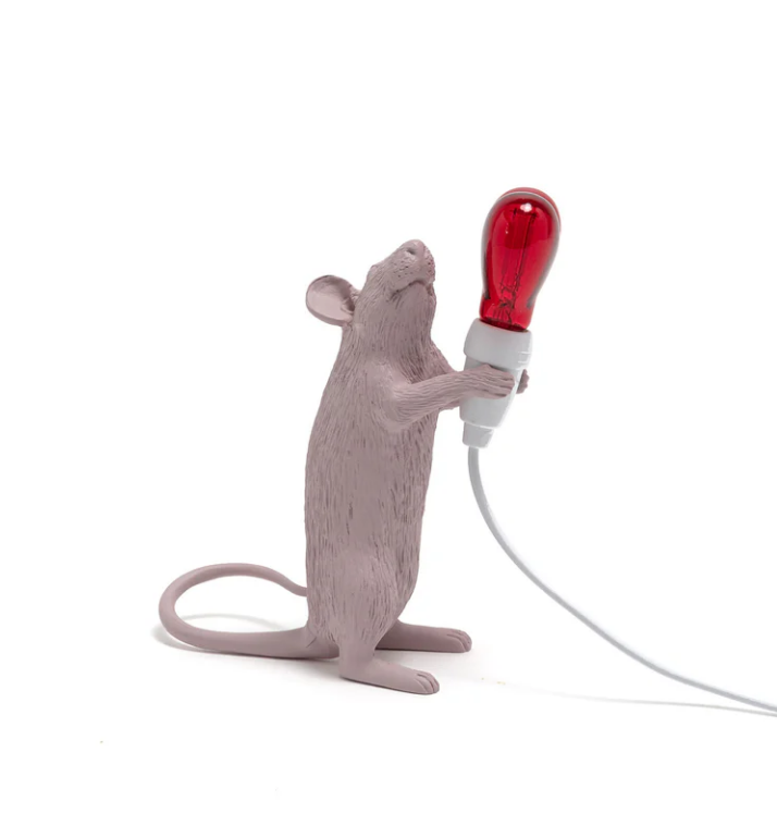 lampada a forma di topo
