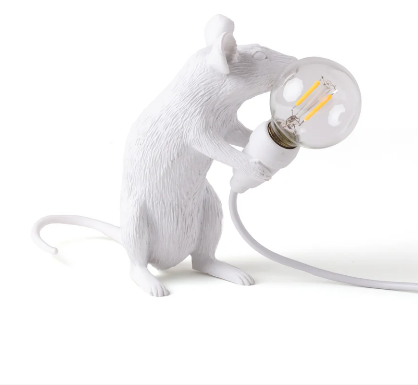 lampada a forma di topo